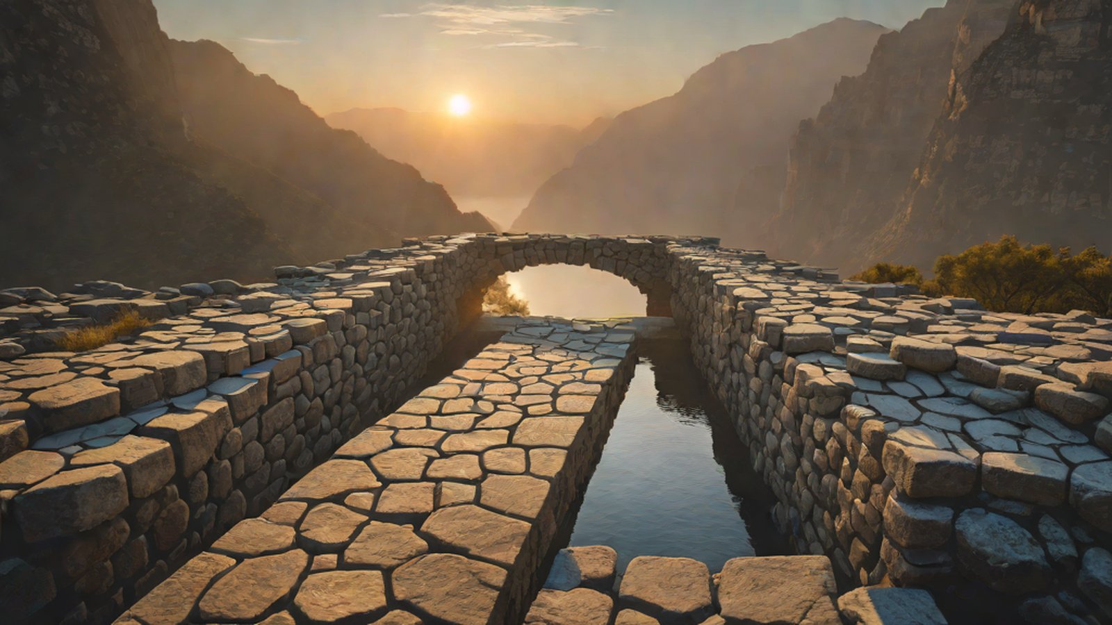 미래 지향적인 AI 회로와 인간의 손이 연결되는 듯한 추상적인 이미지