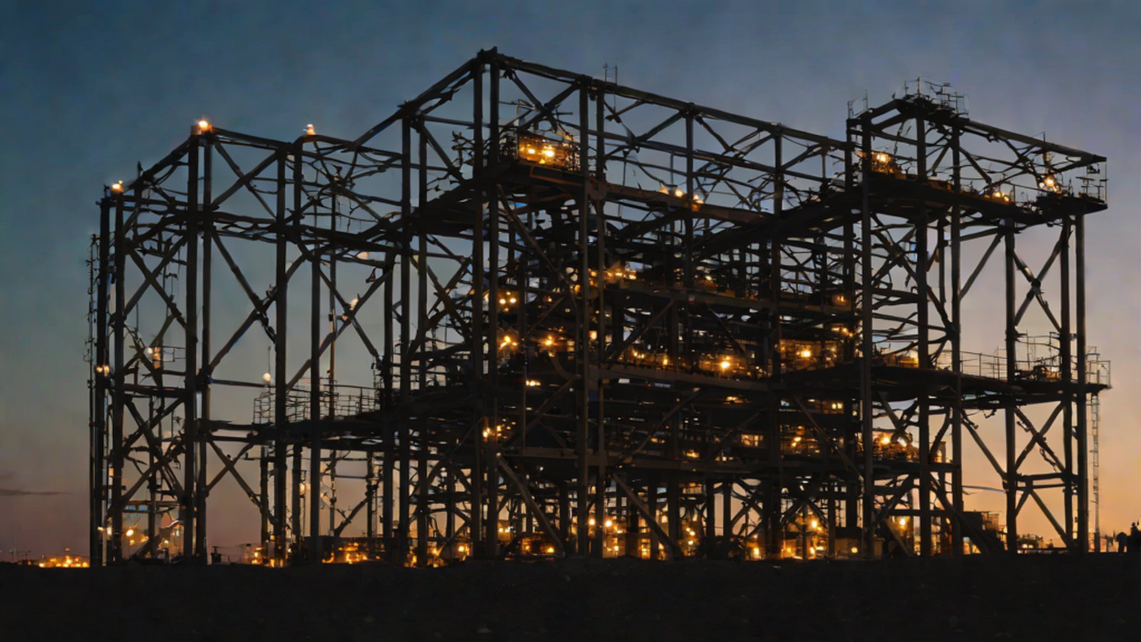 Futuristic AI shield image combining complex circuits and a safety net