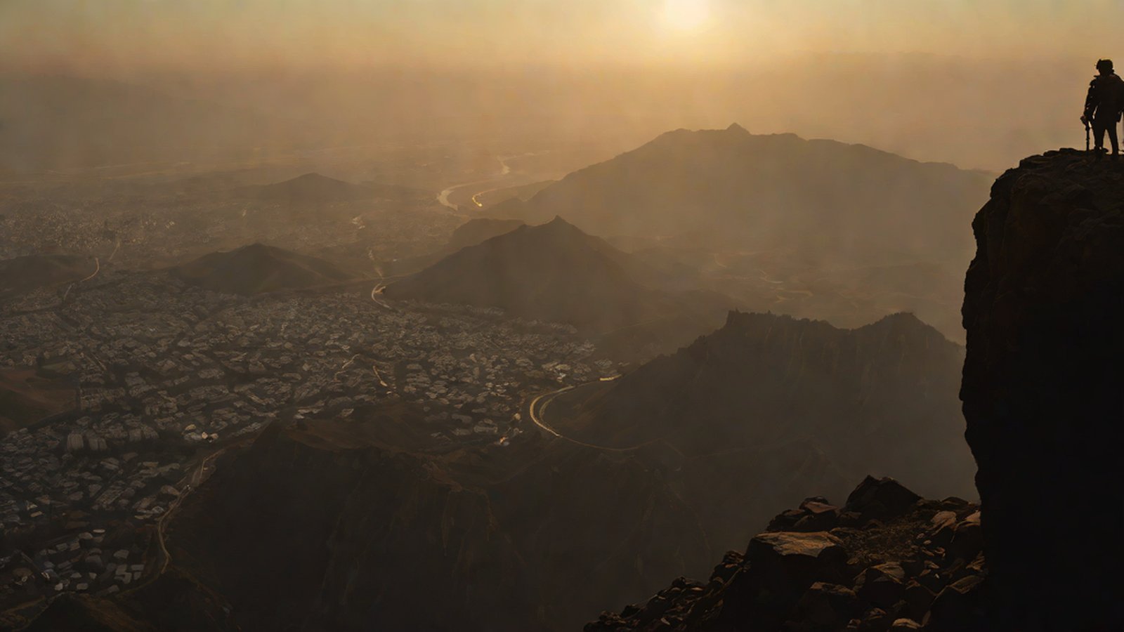 數位數據流過複雜氣象模式的未來派氣象雷達圖像