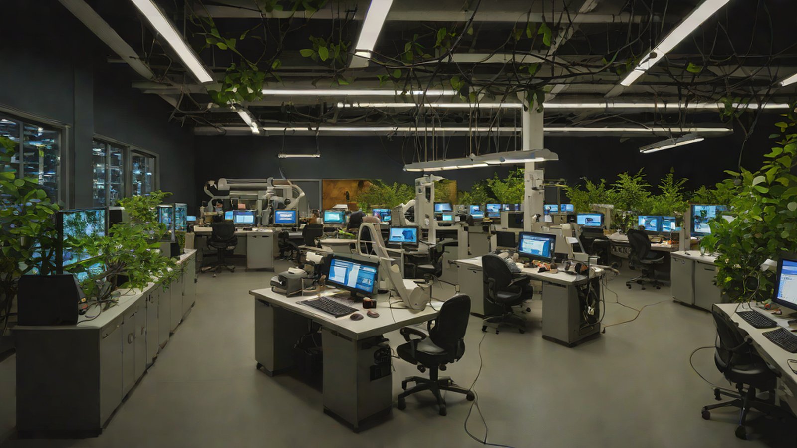 A futuristic laboratory background image featuring the Google Gemini logo alongside a gold medal