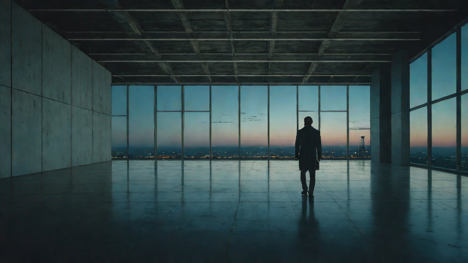 An image depicting a person and AI conversing naturally