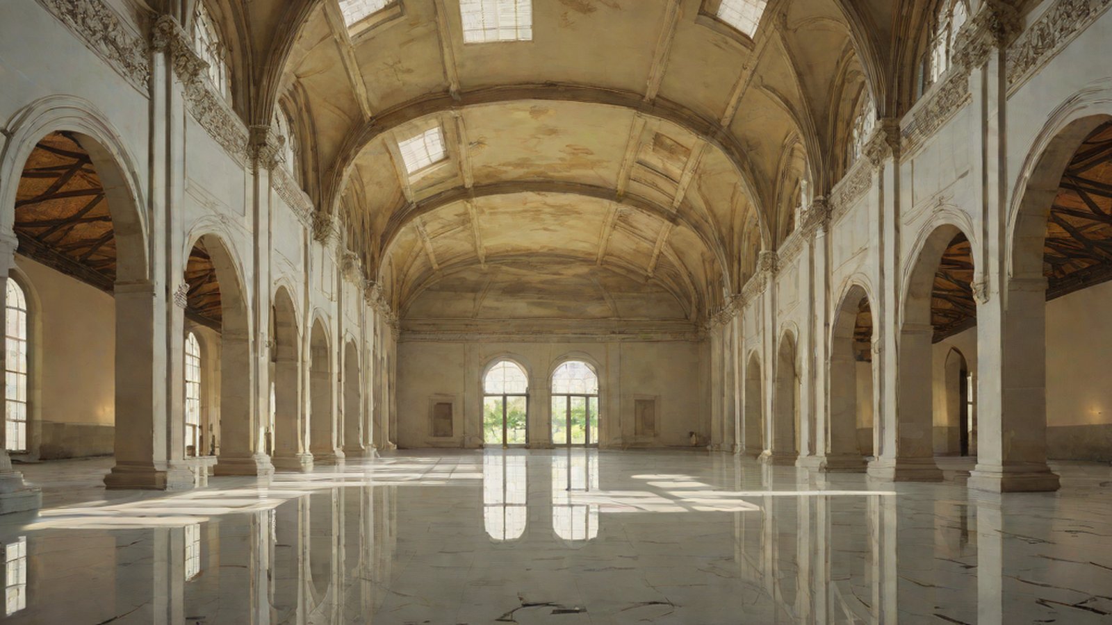 An AI interface emitting a soft glow while interacting with a user, carefully assembling complex puzzle pieces that represent the human mind.