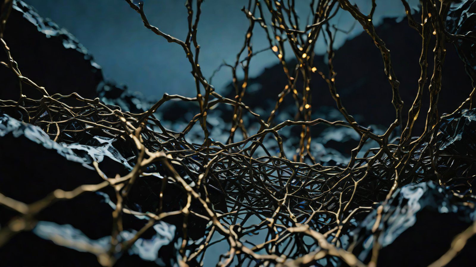 구글 제미나이 2.5 로고와 지능적인 신경망을 형상화한 배경 이미지가 조화를 이루고 있는 모습