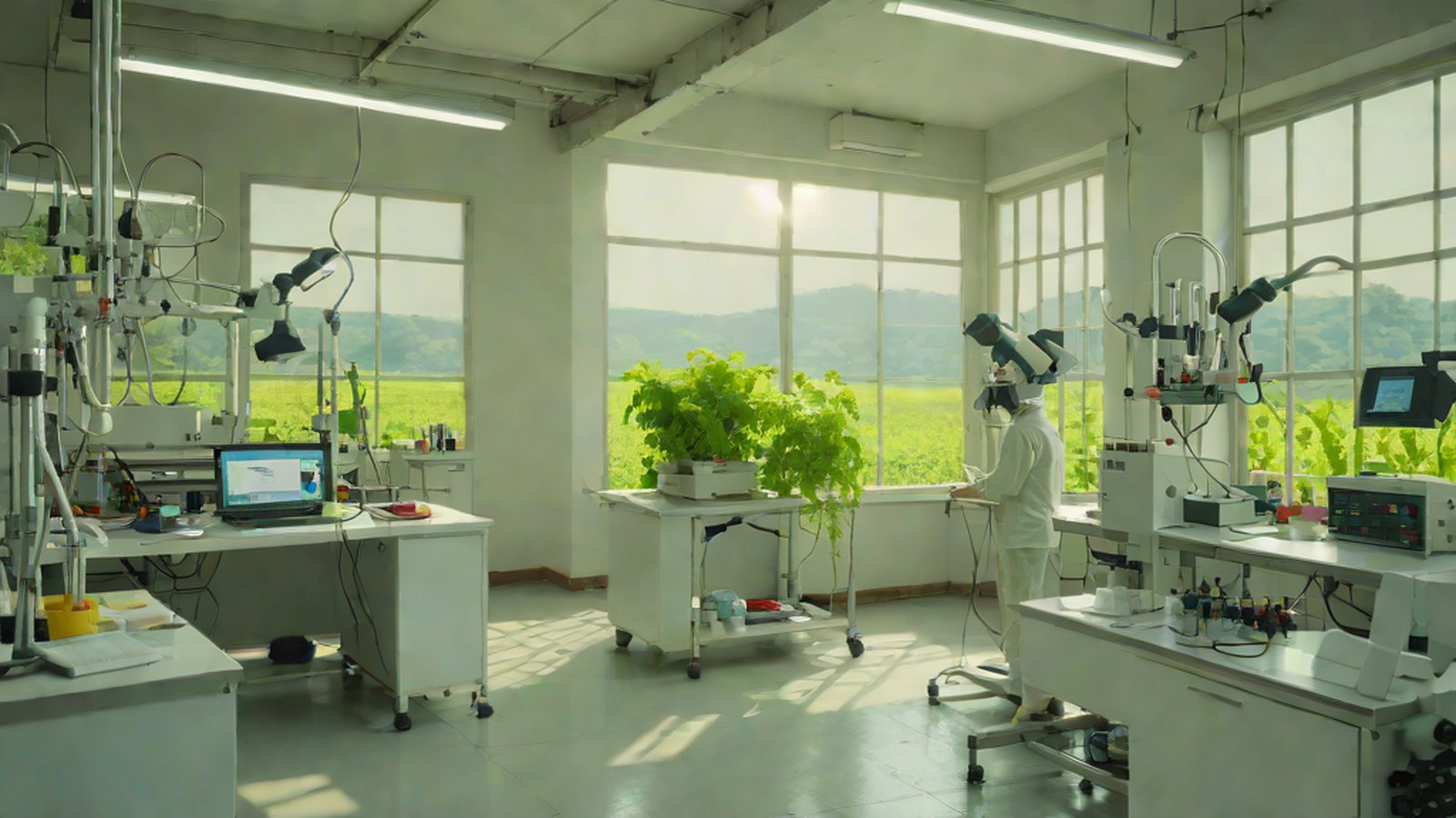 인도의 첨단 과학 기술과 인공지능 교육의 결합을 상징하는 밝고 역동적인 이미지