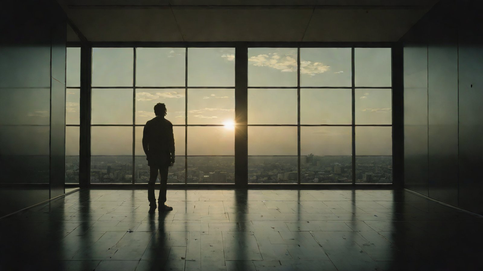 사용자의 텍스트 입력에 따라 실시간으로 아름다운 3D 가상 환경을 생성하고 있는 인공지능 모델의 시각적 형상화