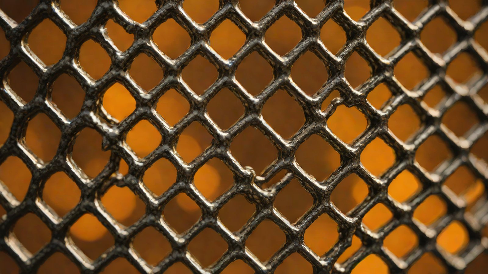 컴퓨터 코드의 보안 취약점을 정교하게 수리하고 있는 디지털 로봇의 손을 형상화한 이미지