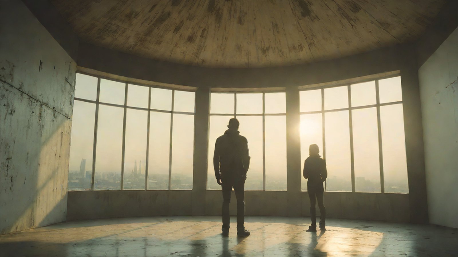 사용자의 곁에서 일상을 보조하며 다양한 디지털 업무를 수행하는 스마트한 AI 비서의 형상