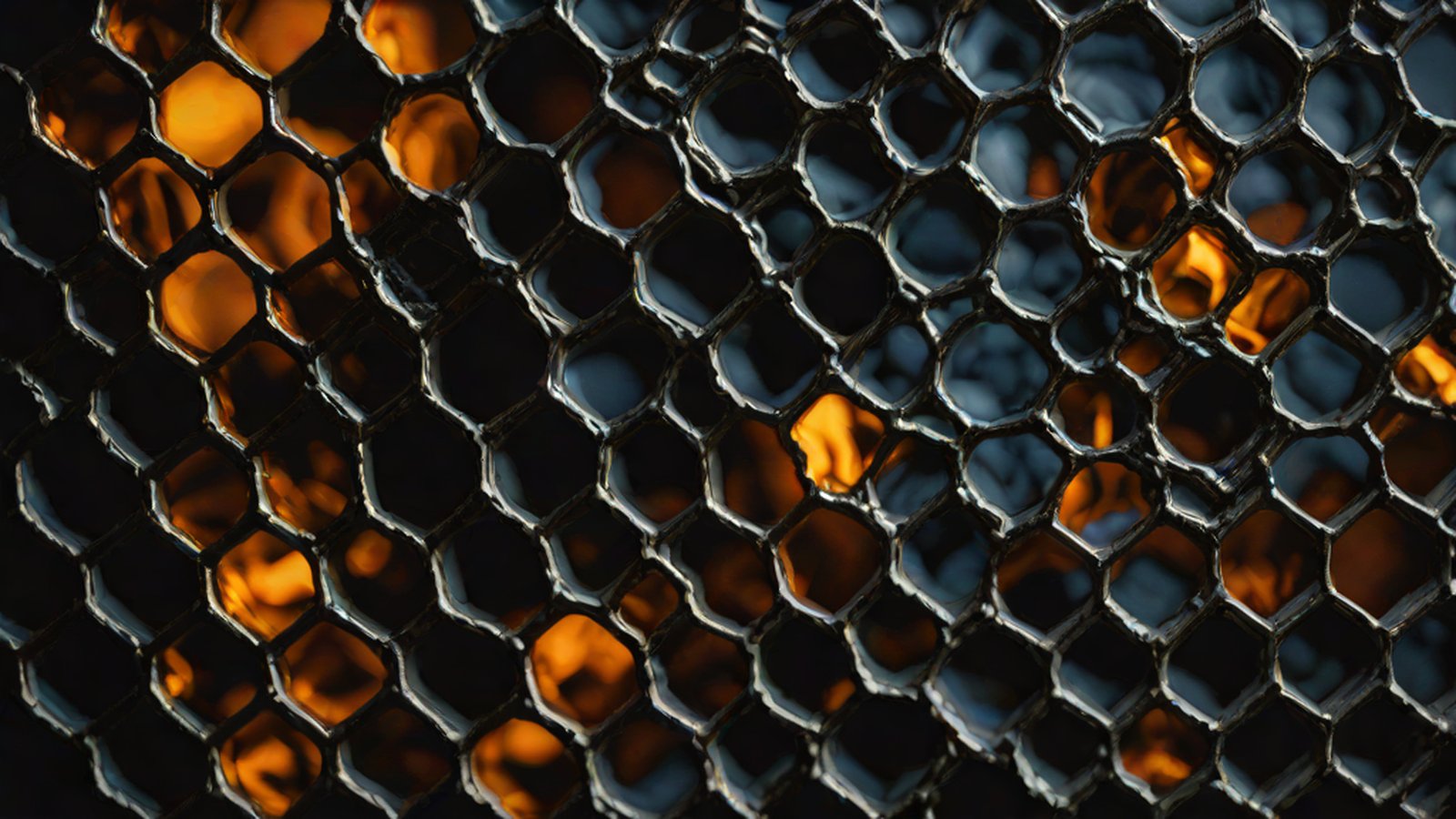 돋보기로 디지털 이미지를 들여다보며 AI 생성 여부를 확인하는 모습을 형상화한 이미지