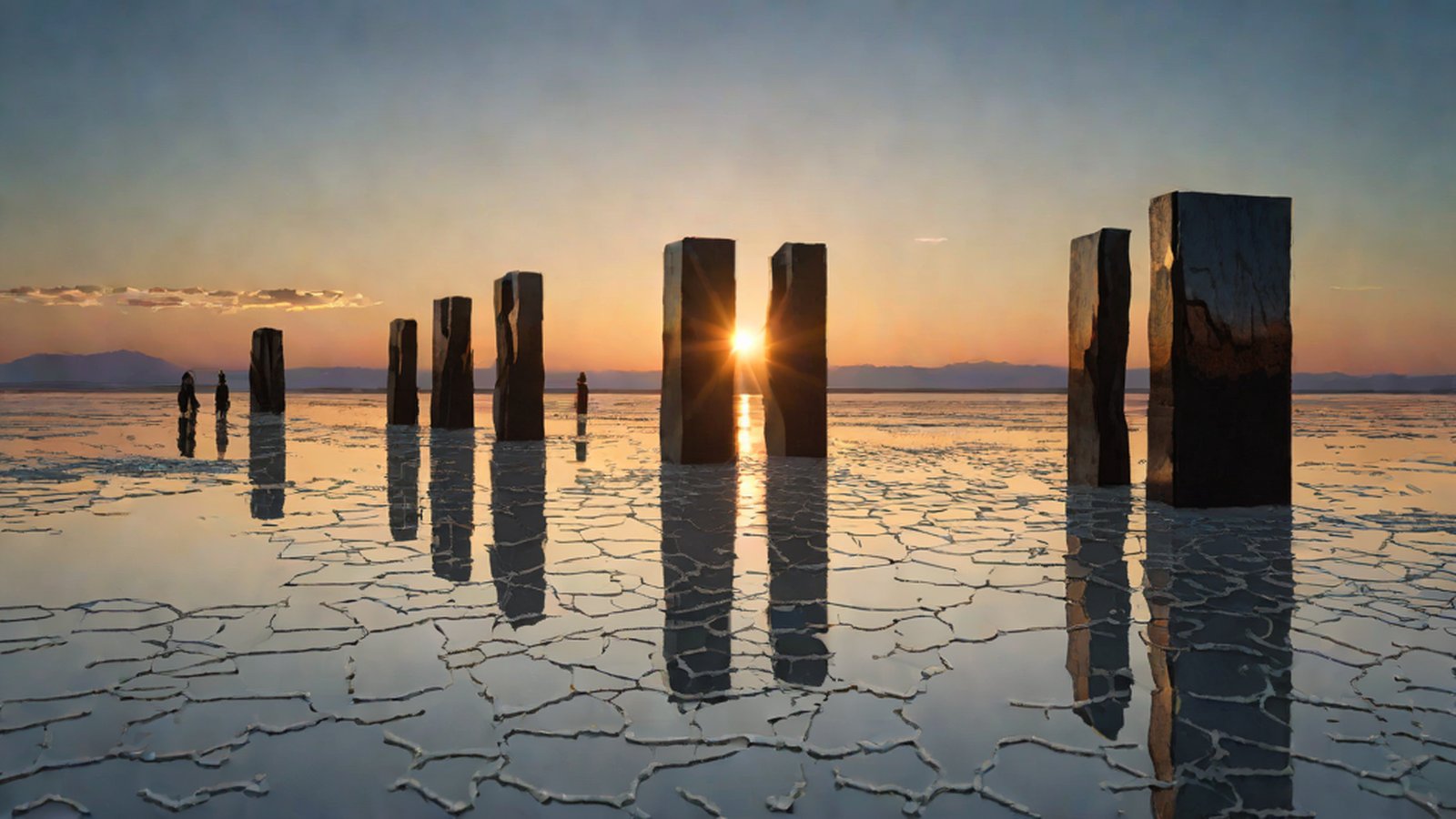 구글의 제미나이 2.5 인공지능 모델 제품군을 상징하는 추상적인 푸른 빛의 네트워크 그래픽