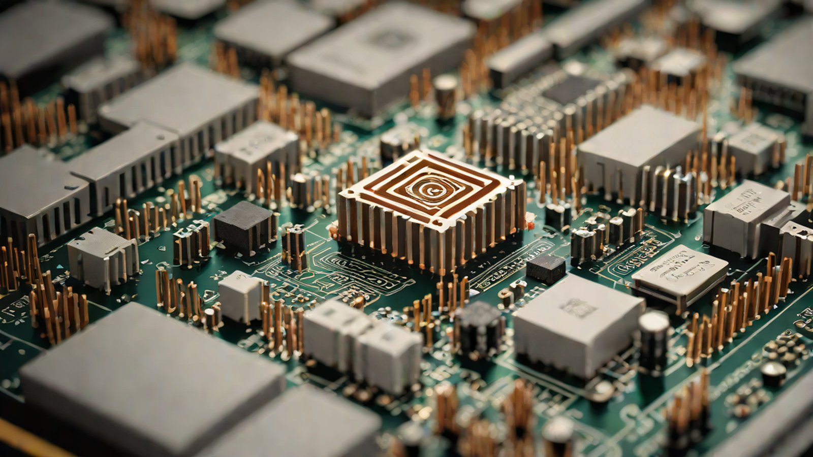 컴퓨터 부품들이 정교하게 조립된 배경 위에 'Ollama' 로고와 'Infrastructure vs Packaging'이라는 문구가 대조를 이루며 놓여 있는 모습