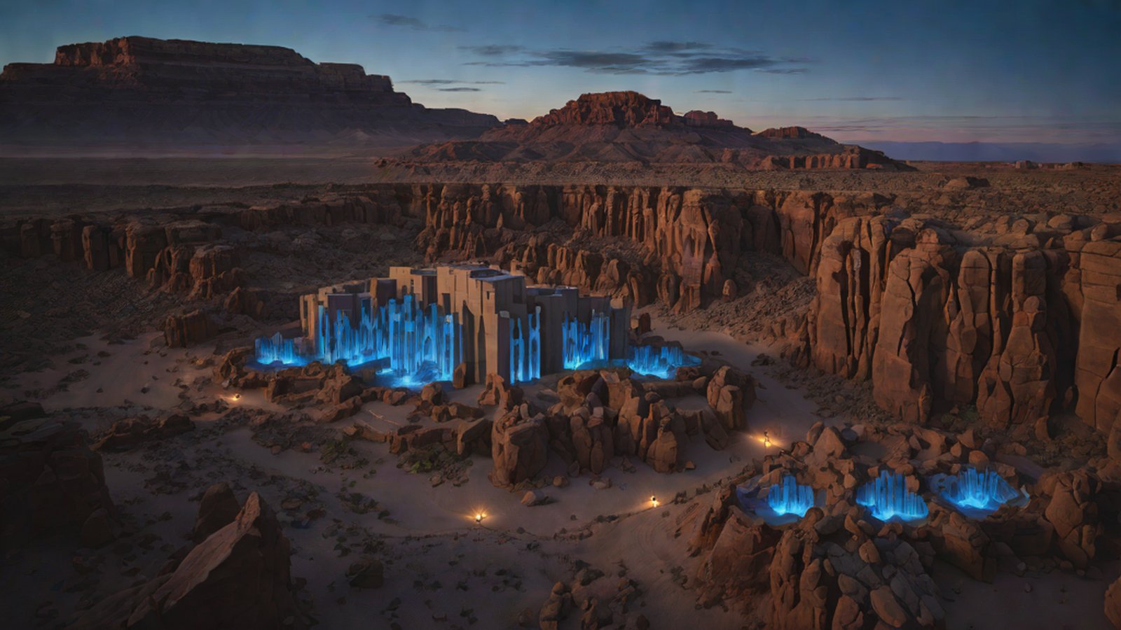 거대한 도서관에서 수많은 전문가가 협력하여 복잡한 문제를 해결하는 모습을 형상화한 이미지