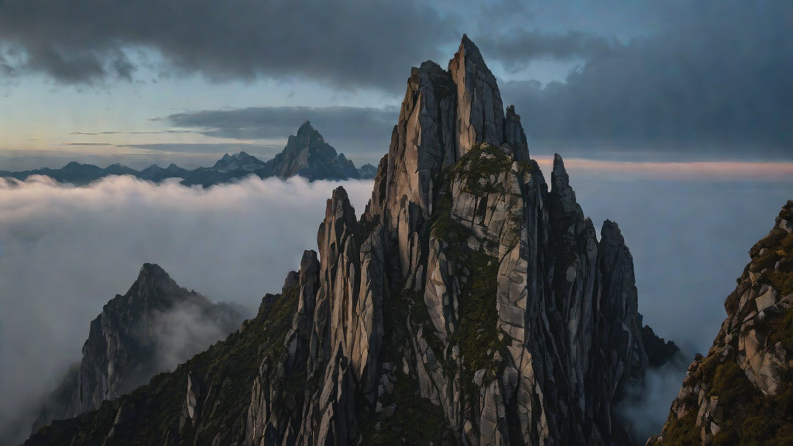 검은색 터미널 화면 위로 복잡한 코드들이 흐르고, 그 중심에서 밝게 빛나는 인공지능 두뇌가 연결망을 뻗어 나가는 모습