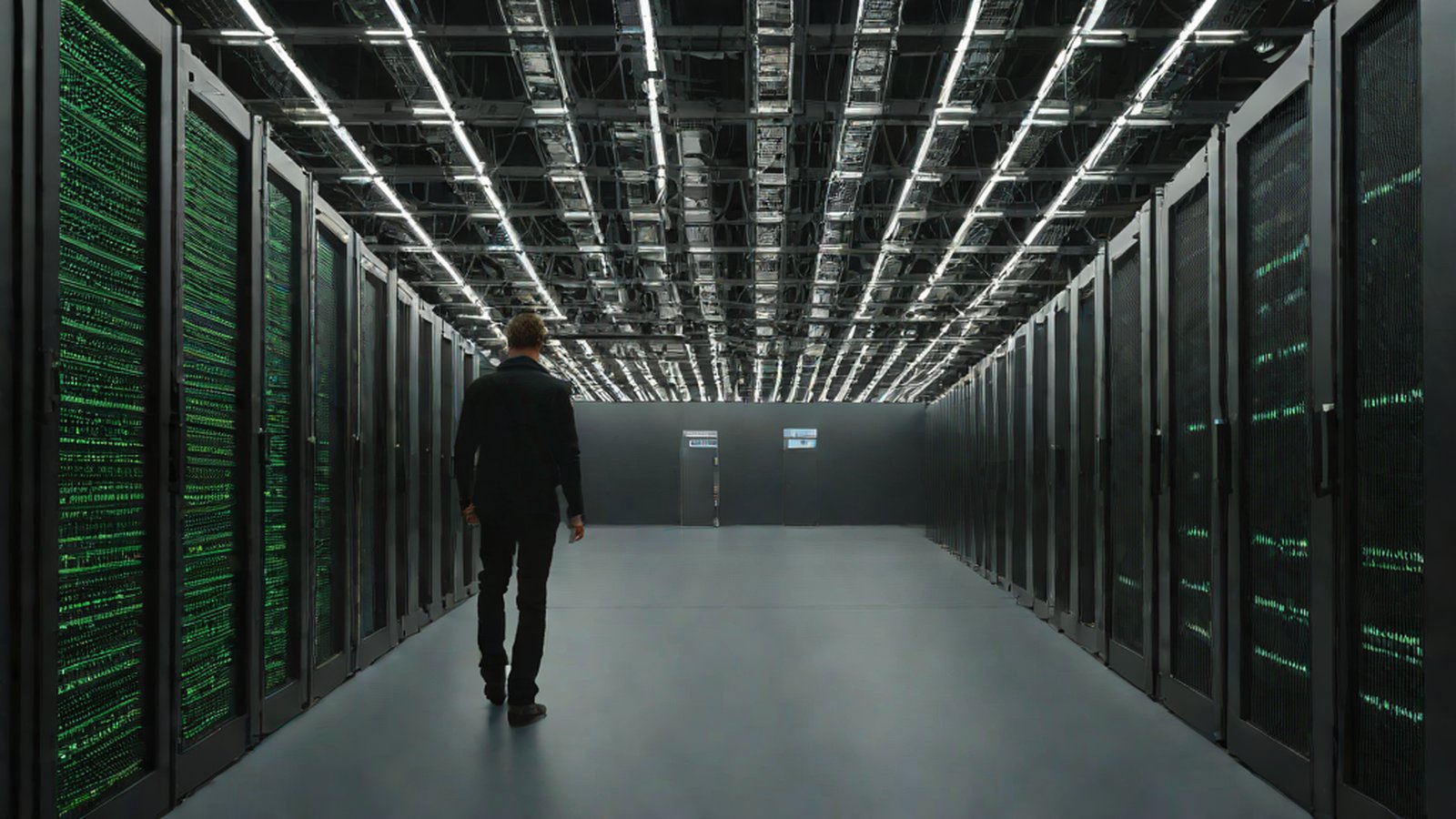 An illustration of the silhouette of a genius developer pondering between two giant chess pieces before choosing a new path, depicted in soft light