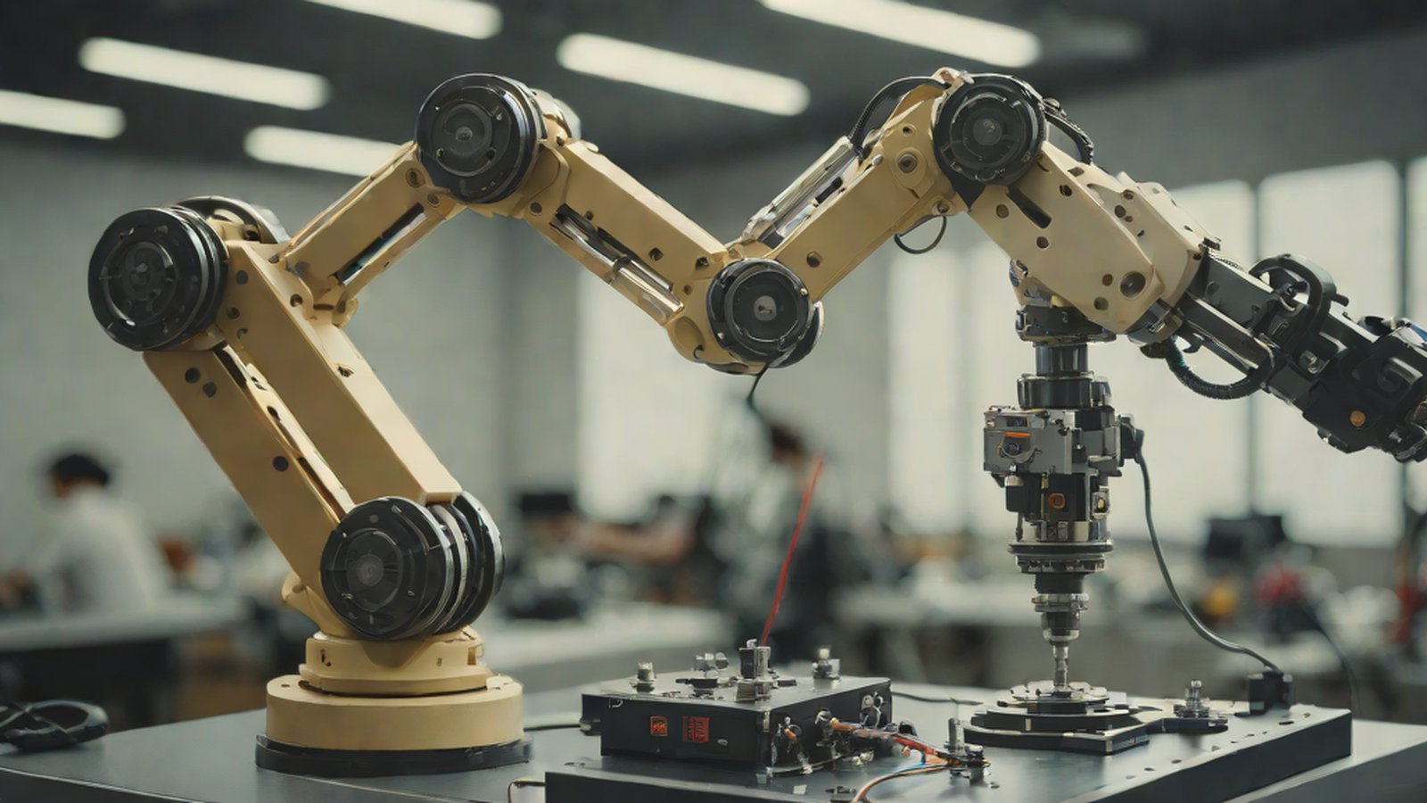 구글 딥마인드의 차세대 물리 AI인 Gemini Robotics 2로 구동되는 휴머노이드 로봇이 복잡한 작업을 수행하는 모습