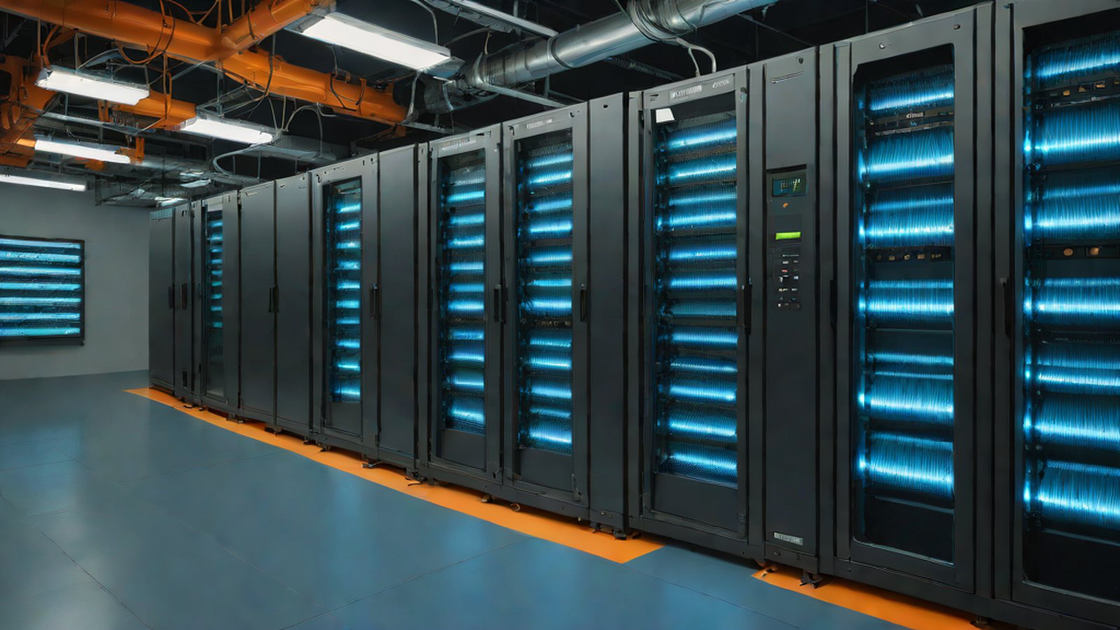 コンピュータ画面内でコードが実行され、外部ツールと相互作用する様子を象徴するデジタルグラフィック。