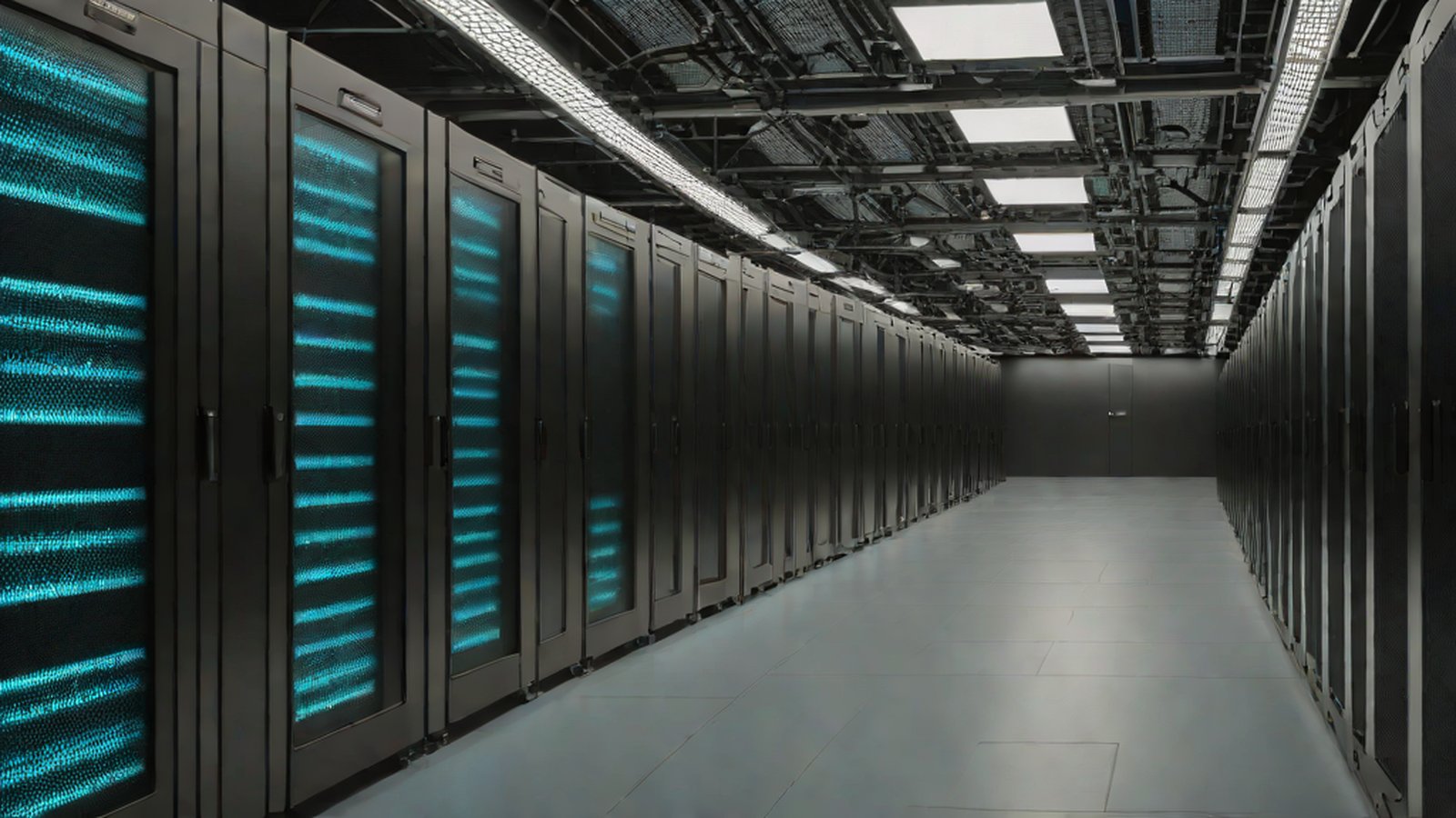 GPU visualization graphic showing complex 3D rendering