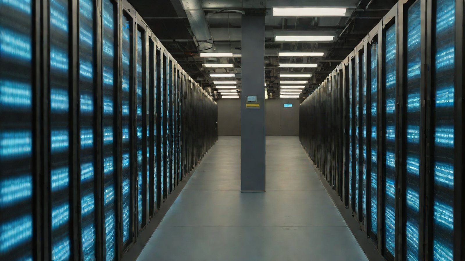 An image representing a digital environment where countless data pages are being generated