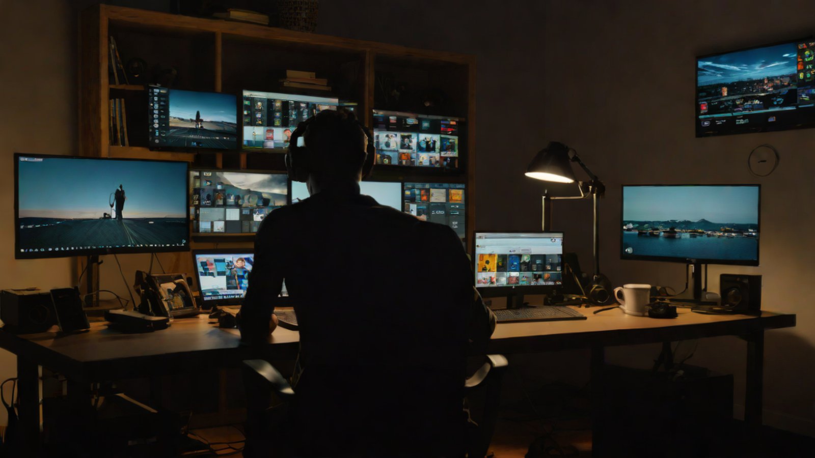 AI summary video player hovering next to the Hacker News website interface