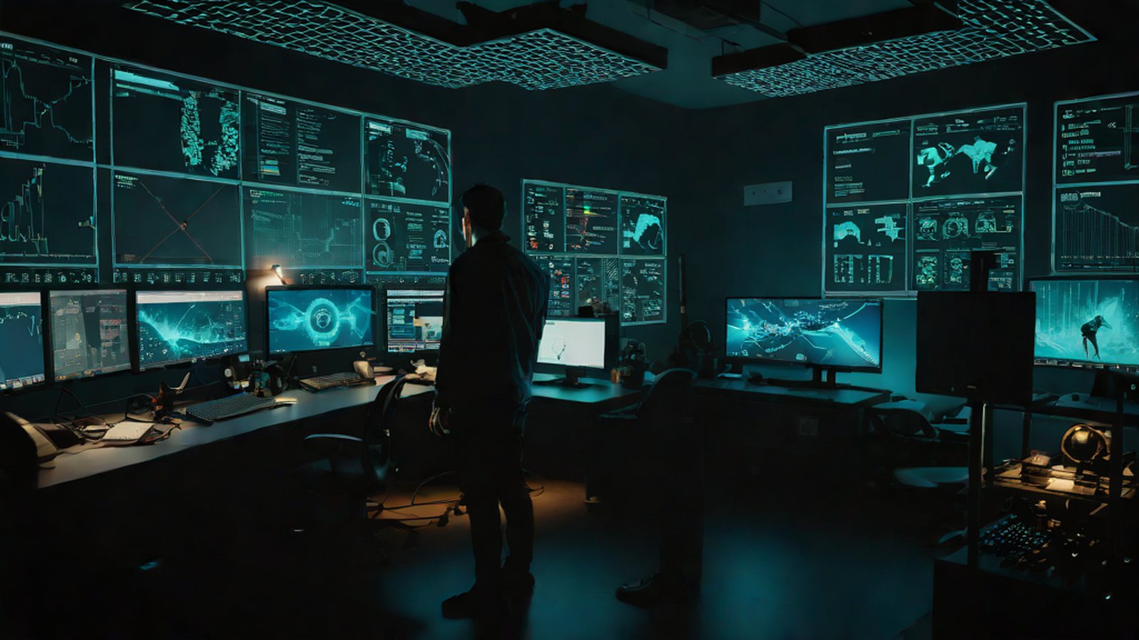 Various developers working with AI coding agents