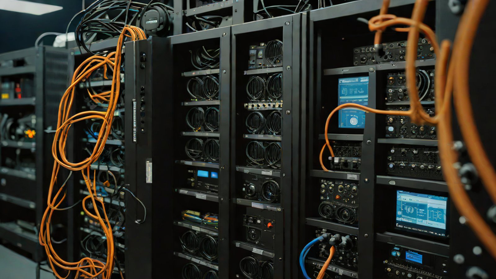 コンピュータ画面上にトロイの木馬のロゴと警告メッセージが浮かんでいるサイバーセキュリティ関連のイラスト
